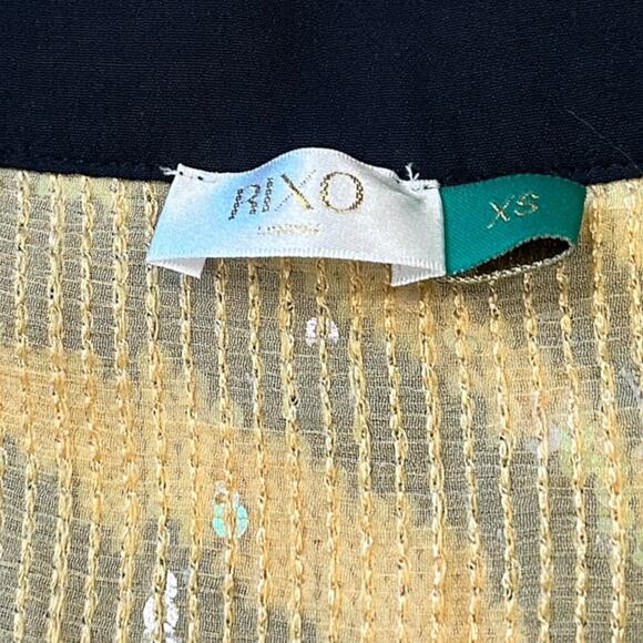 RIXO London Gigi Midi Sequin Dress In Tiger - Picture 9 of 13